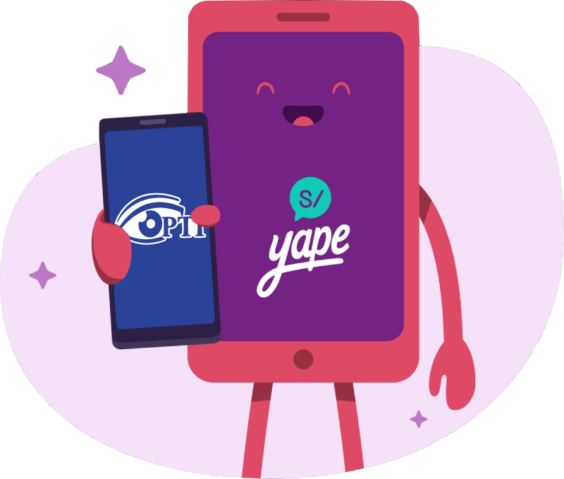 Paga con Yape en OptiCentro